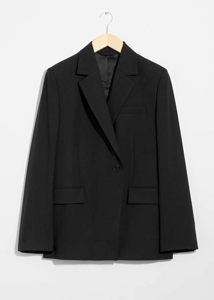 Single-Breasted Wool Blazer | & Other Stories US