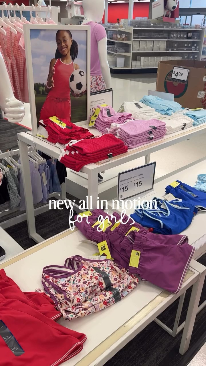 New All in Motion girls activewear prints & sets! Follow + comment “SHOP” for a link! (make sure you’re following to receive it) ✨ & if you love Holiday finds and gift ideas, follow along for more!