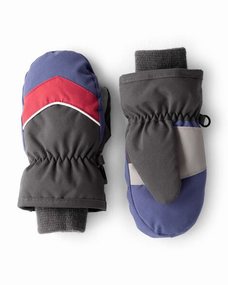 Carter's Toddler Boys Boy Ski Mitten - Blue/Red/Grey 2T4T Multi | Carter's Inc