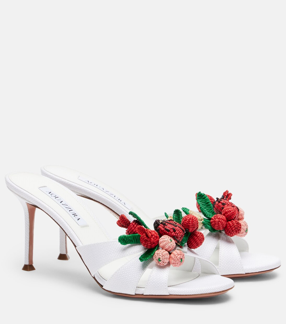Botanica raffia-effect mules | Mytheresa (US/CA)