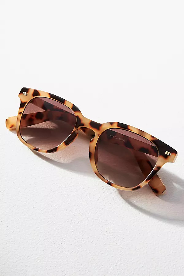 Wayfarer Geometric Sunglasses By Anthropologie in Assorted | Anthropologie (US)