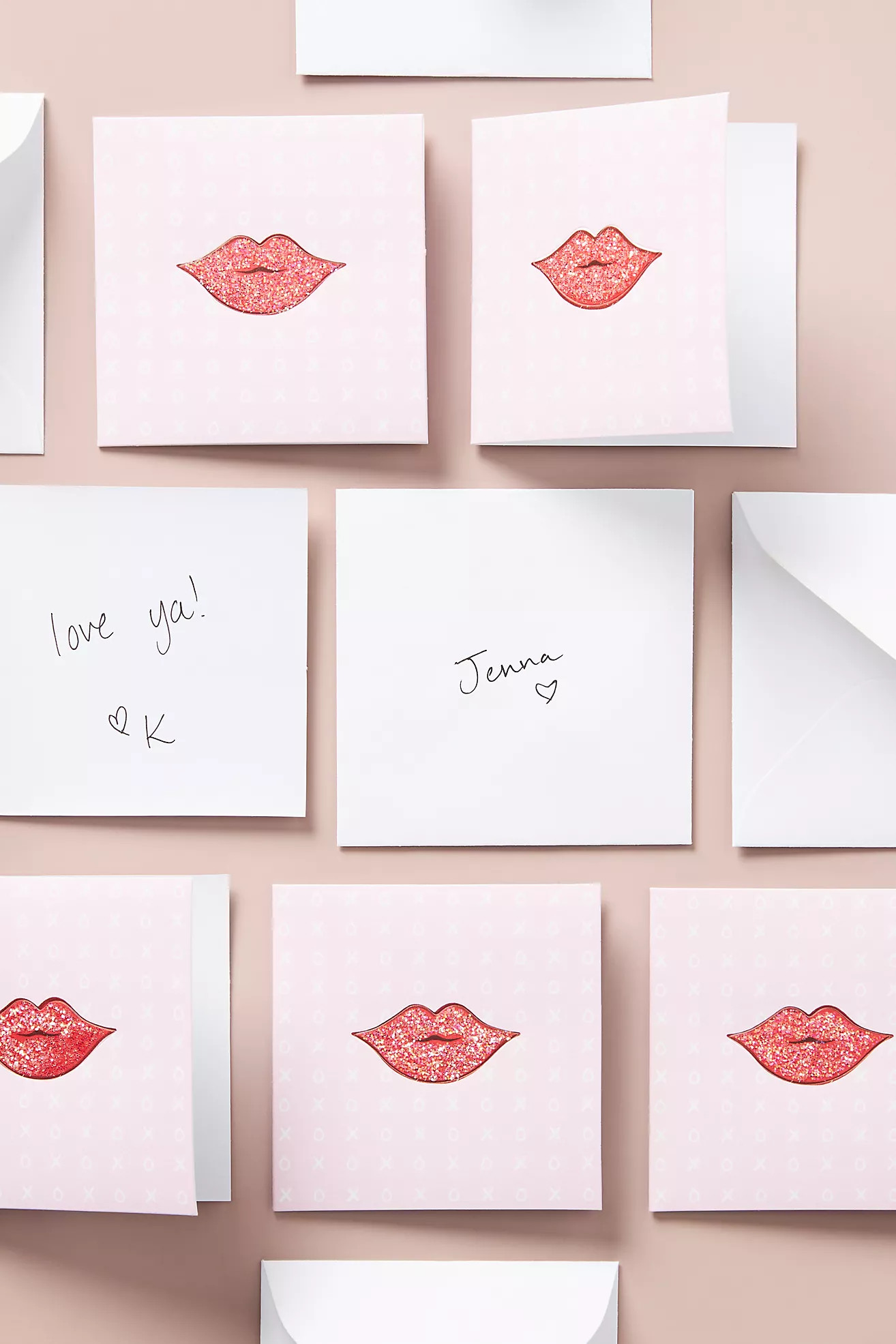 Karen Adams Valentine Sticker Gift Box Notecards | Anthropologie (US)