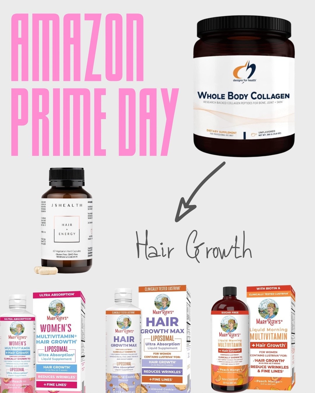 Amazon Prime Day Hair Growth  

#LTKBeauty #LTKSaleAlert