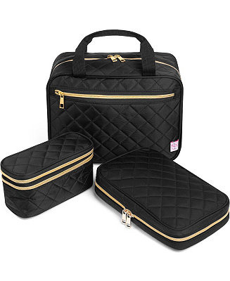 Travel Trio (3 Pieces) with Jewelry Case, Makeup Case, and Toiletry Bag | Travel Accessories | Macy's