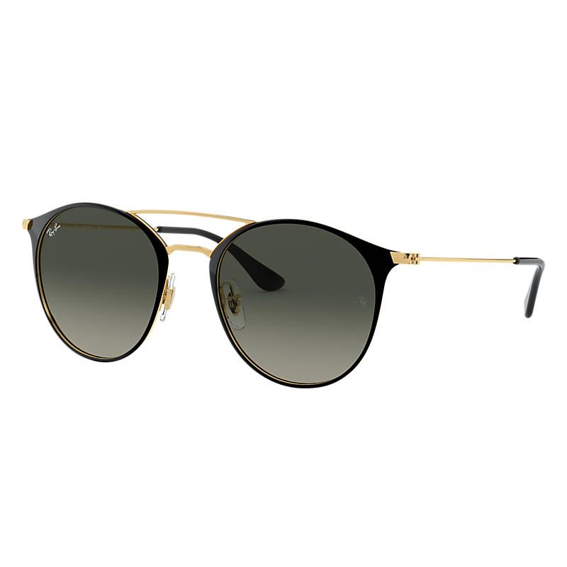 Ray-Ban Gold Sunglasses, Gray Lenses - Rb3546 | Ray-Ban (US)