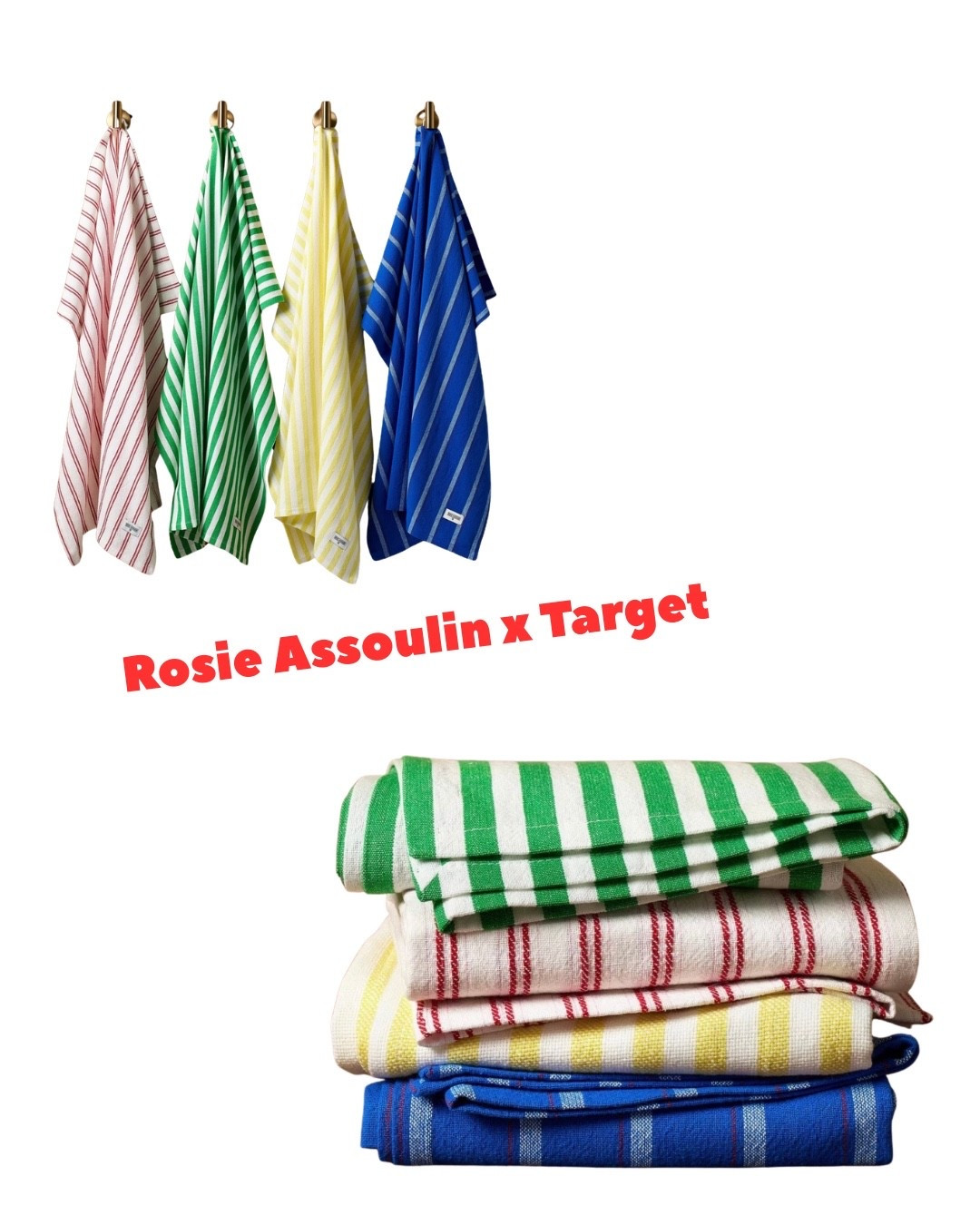 Rosie Assoulin x Target! ❤️
…. These towels are a favorite of mine in this collection, dropping Saturday, July 25th at 8am CST!

#LTKSeasonal
