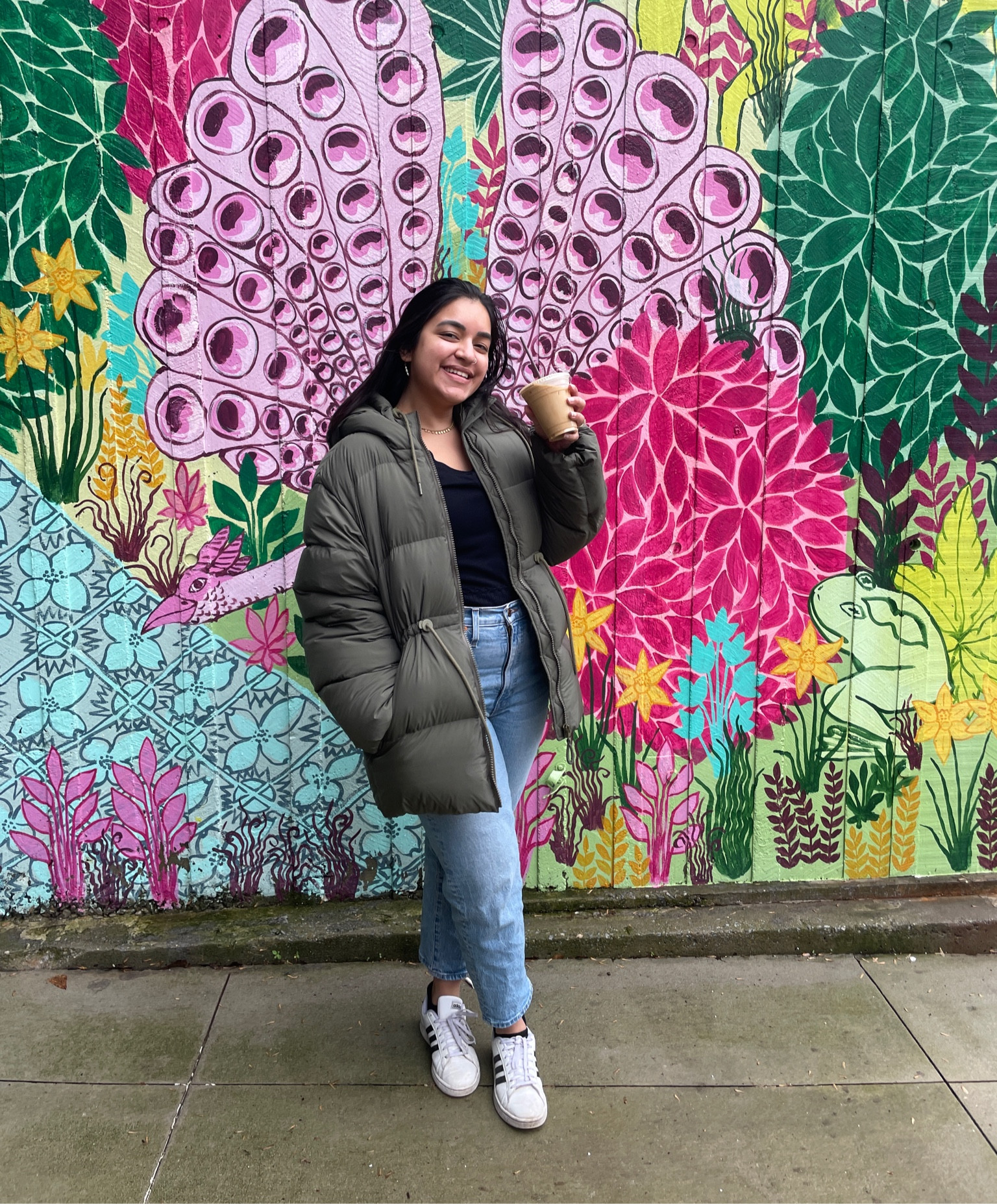 Coffee and a puffer - this photo couldn’t be more me 😂

#LTKunder50 #LTKSeasonal #LTKtravel