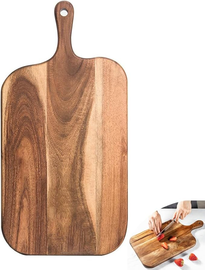 Wooden Cutting Boards for Kitchen, Chopping Board Serving Board Chopping Butcher for Meat, Cheese... | Amazon (US)