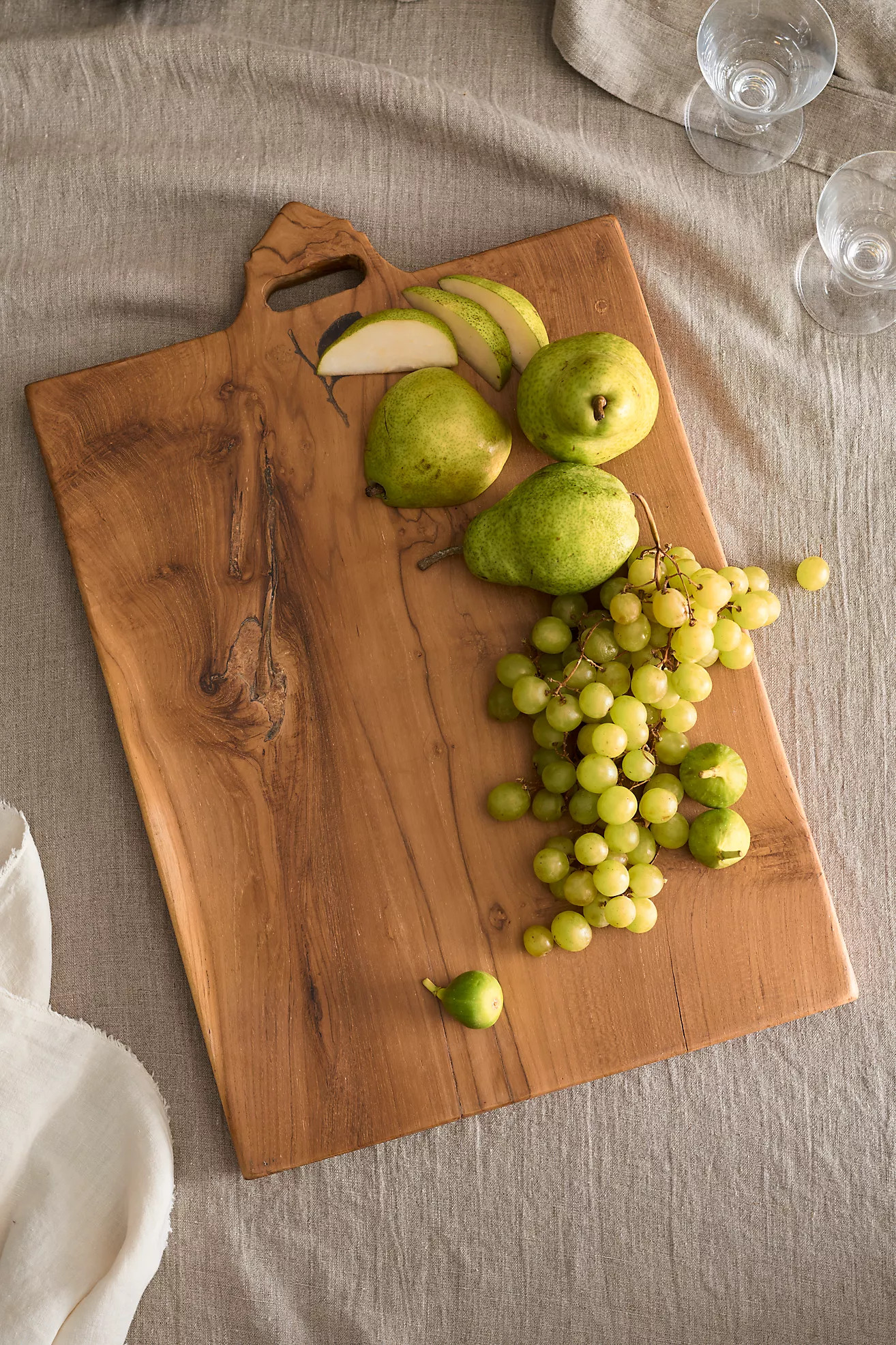 Terra Teak Root Serving Board | Anthropologie (US)