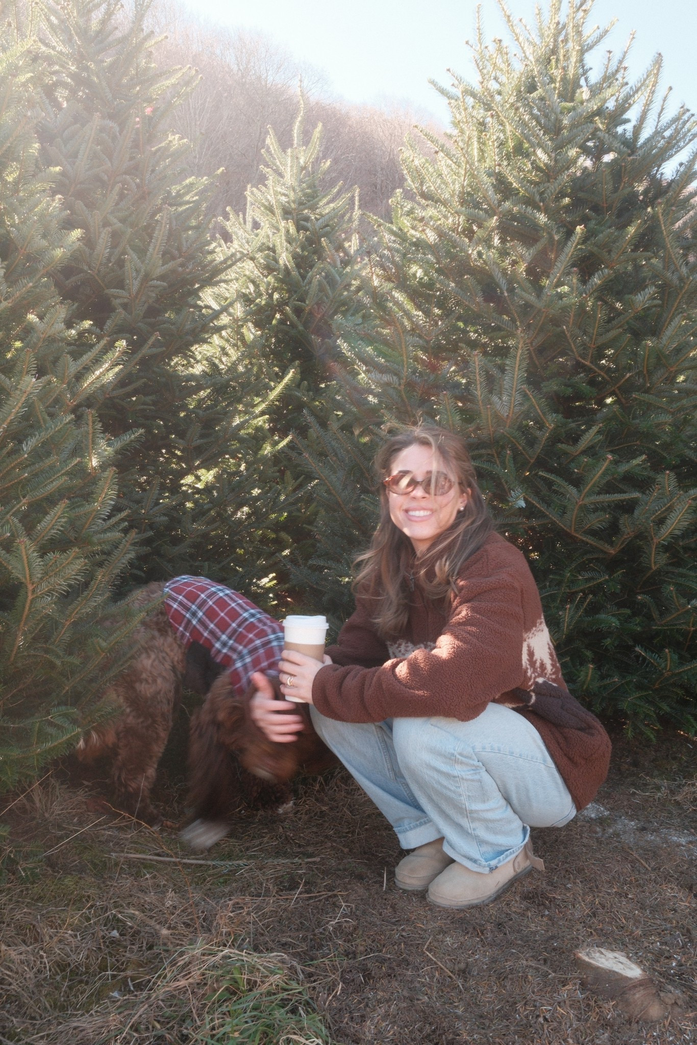 Cozy fall outfit for me & Nelly girl #LTKFall 