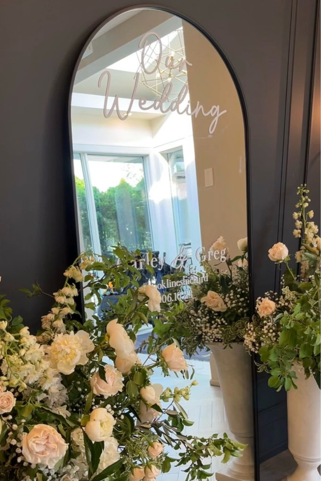mirror decals we used for our wedding mirror🤍 the guests absolutely adored it and we’re taking selfies all night—it was a huge hit! 

wedding, wedding mirror, wedding inspiration, wedding decor, decor

#LTKSeasonal #LTKwedding #LTKFind
