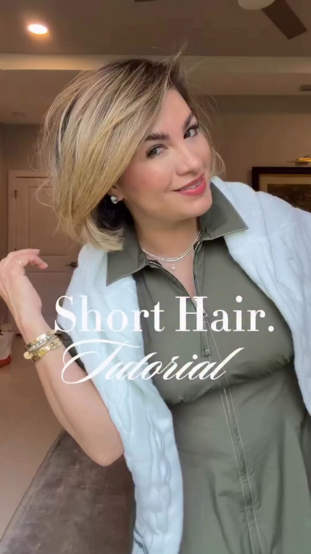 The bob is bobbing. 💁🏻‍♀️You noticed a difference in volume and health (thank you!). Linking everything I use so you can grab it during the Sephora sale. 

Comment HAIR for links to be sent to you. 

#lawyermomlife #gifted #sephorasale #shorthairstyles