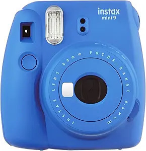 Fujifilm Instax Mini 9 Instant Camera, Cobalt Blue | Amazon (US)
