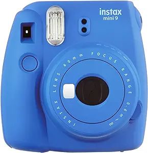 Fujifilm Instax Mini 9 Instant Camera, Cobalt Blue | Amazon (US)