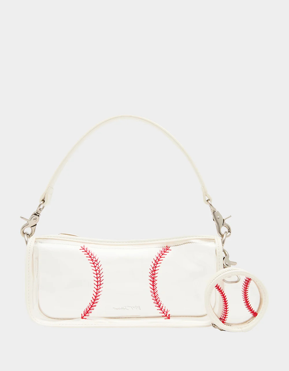 STADIUM BASEBALL Clear Sports Crossbody Women's Shoulder Bag | Betsey Johnson