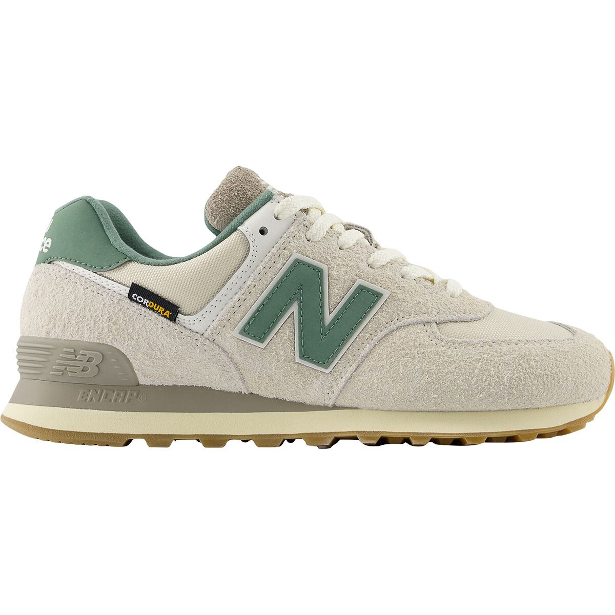 New Balance 574 Shoe Linen/New Spruce, Mens 8.0/Womens 9.5 | Backcountry