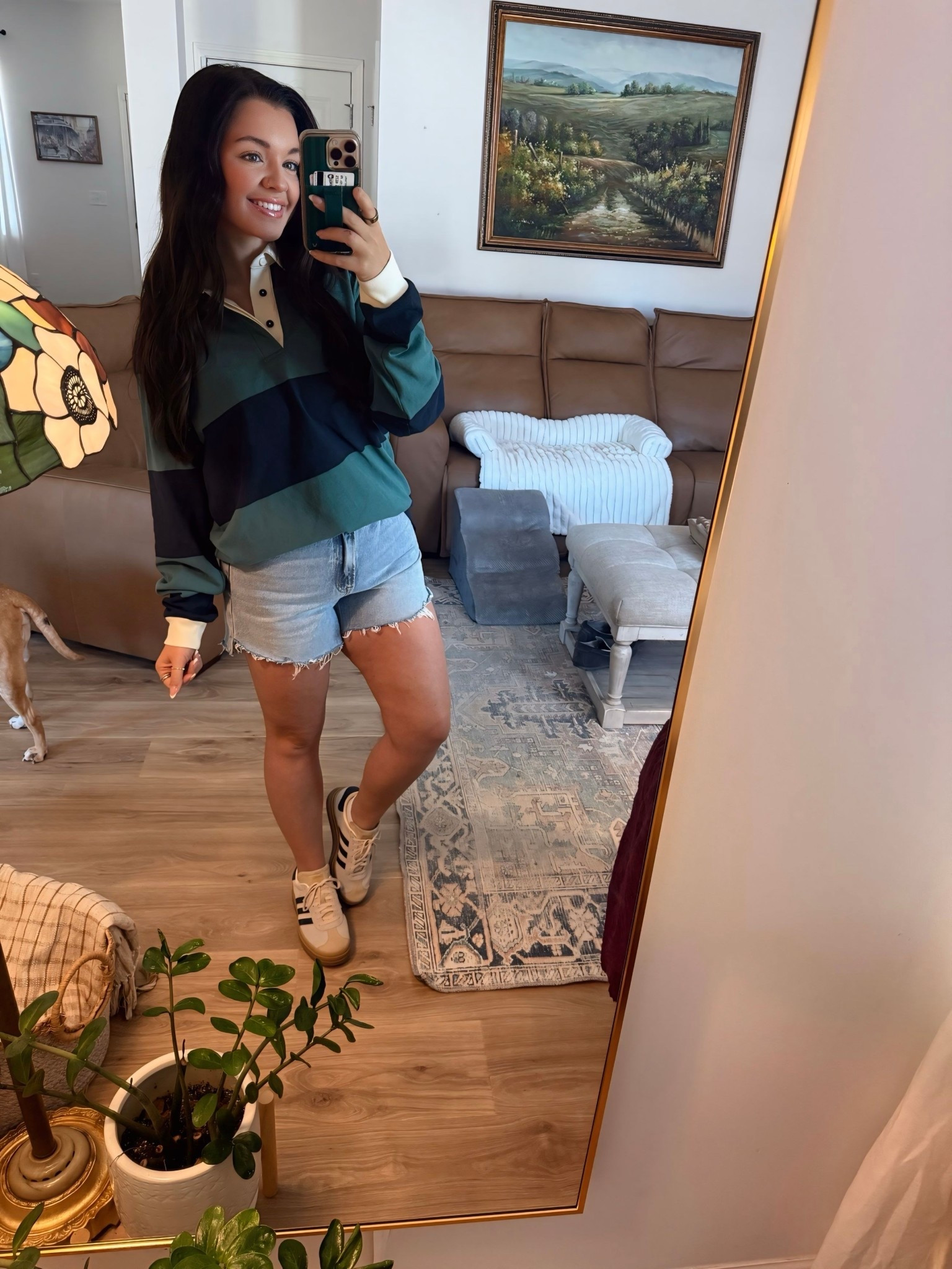 Who knew a men’s shirt could be so cute? 🤭 Wearing a medium! 

Shorts on my TikTok shop showcase: @taykbryant - wearing a medium! I recommend sizing up in them. I’m typically a small but there is no stretch. They’ll snatch you in 🤌🏼 

#LTKgrwm #LTKSeasonal #LTKootd