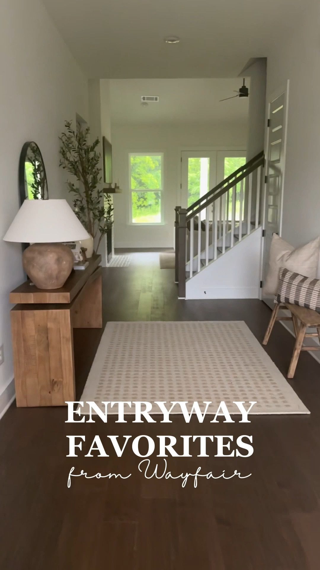 The entryway of my dreams from @wayfair!✨ If you want to refresh your entryway and don’t know where to start, here are some of my favorites from Wayfair! You all know it’s one of my favorite places to shop! The quality & fast free shipping never disappoints! #Wayfair #WayfairPartner #ad 

#LTKHome #LTKSaleAlert #LTKSeasonal