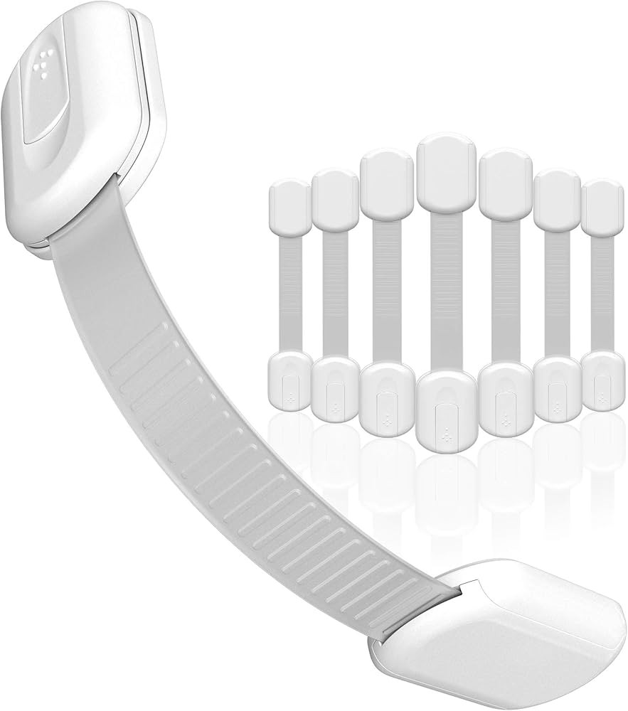 SKYLA HOMES Baby Locks (8-Pack) Child Safety Cabinet Proofing - Safe Quick and Easy 3M Adhesive C... | Amazon (US)