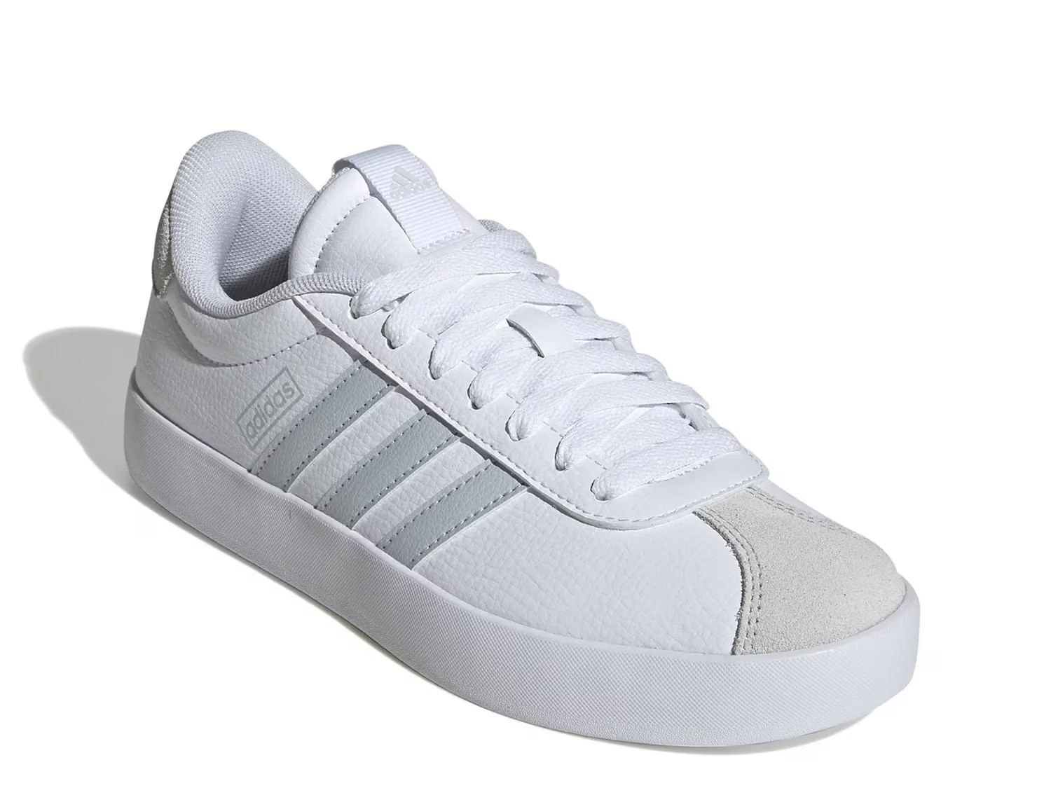 adidas VL Court 3.0 Sneaker | Women's | White/Blue | Size 10 | Sneakers | DSW