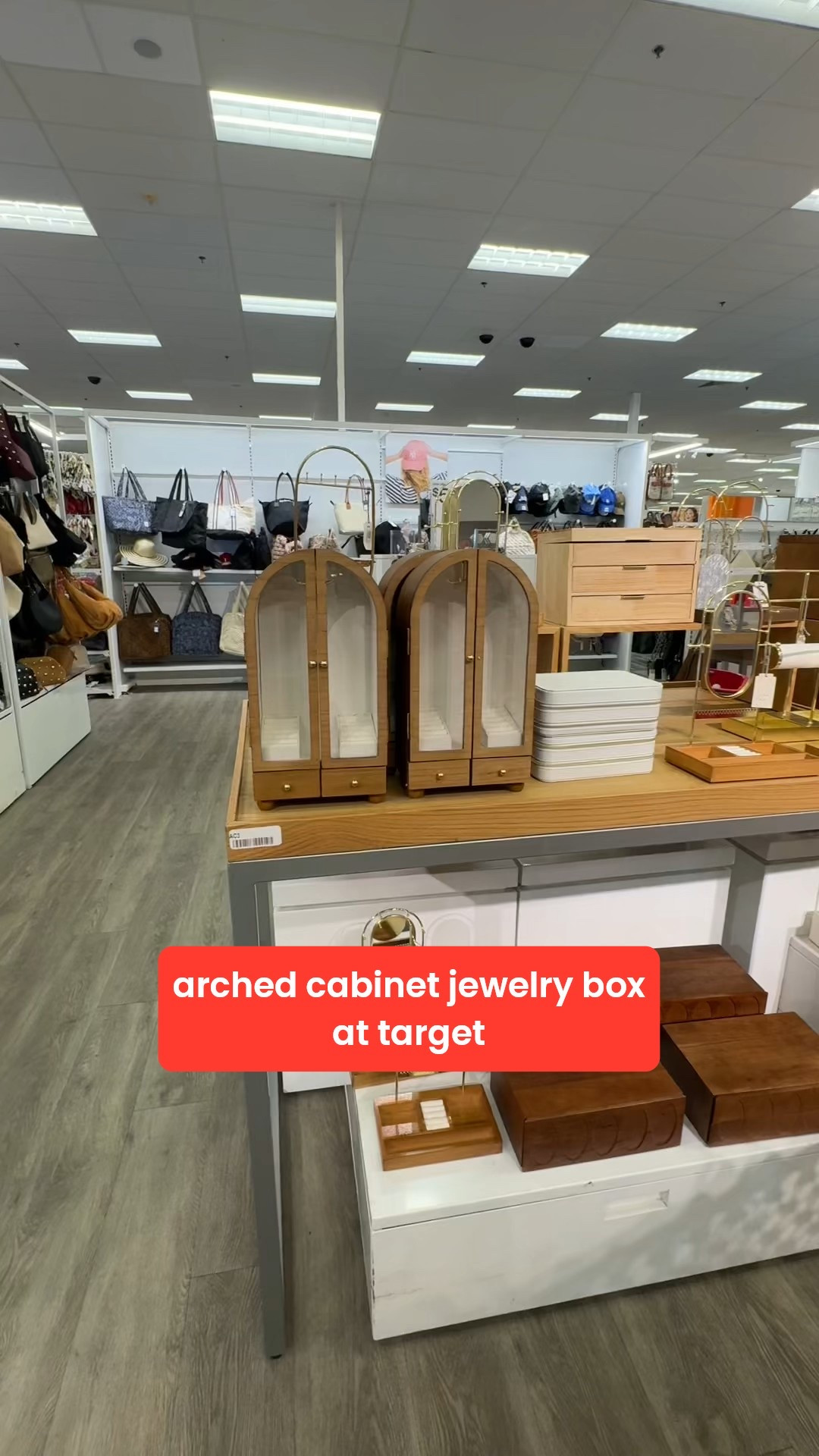 arched cabinet inspired jewelry box organizer at target 

#LTKHoliday #LTKGiftGuide #LTKSeasonal