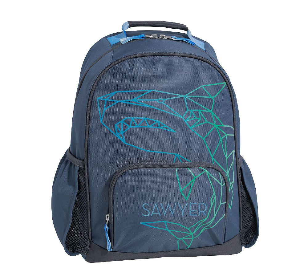Shark Blueprint Glow-In-The-Dark Mackenzie Backpack | Pottery Barn Kids