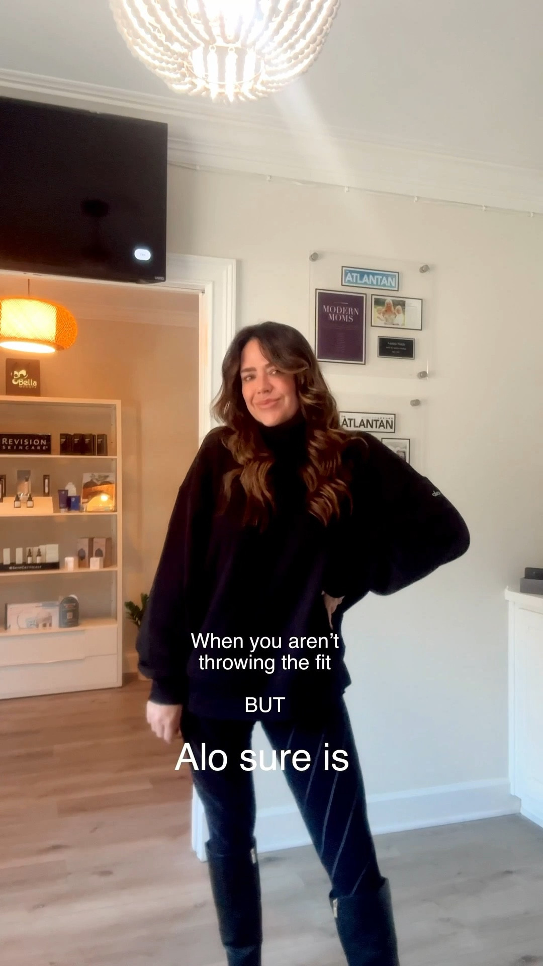 When the Alo fit is on point ! I always shop their 30% off sale it’s worth it and I’m so glad I did I’m obsessed 🤩 #alo #alooutfit 

#LTKTall #LTKWorkwear