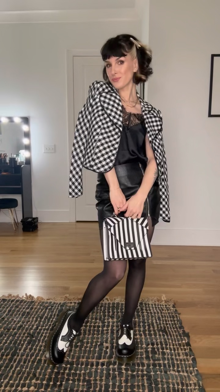 Current obsession: Black and White checker print 🏁

#LTKshoecrush #LTKstyletip #LTKVideo