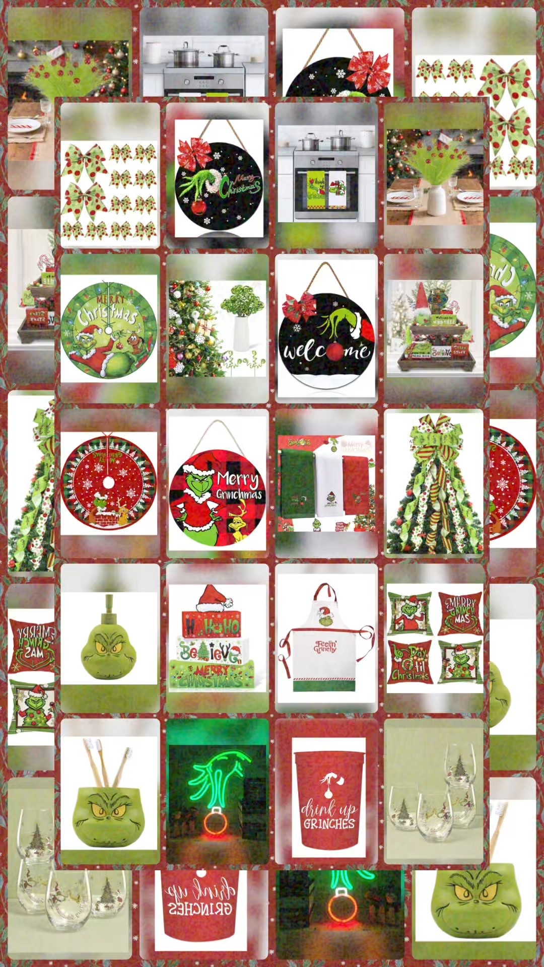 Bring on the Grinchy cheer! 💚🎄 

From sassy signs and festive pillows to neon lights and cheeky aprons…this collection is all about mischief, merry, and a whole lot of Who-ville fun! ✨ 

#GrinchmasVibes #HolidayWhimsy #MerryAndMischievous

#LTKSeasonal #LTKHome #LTKHoliday
