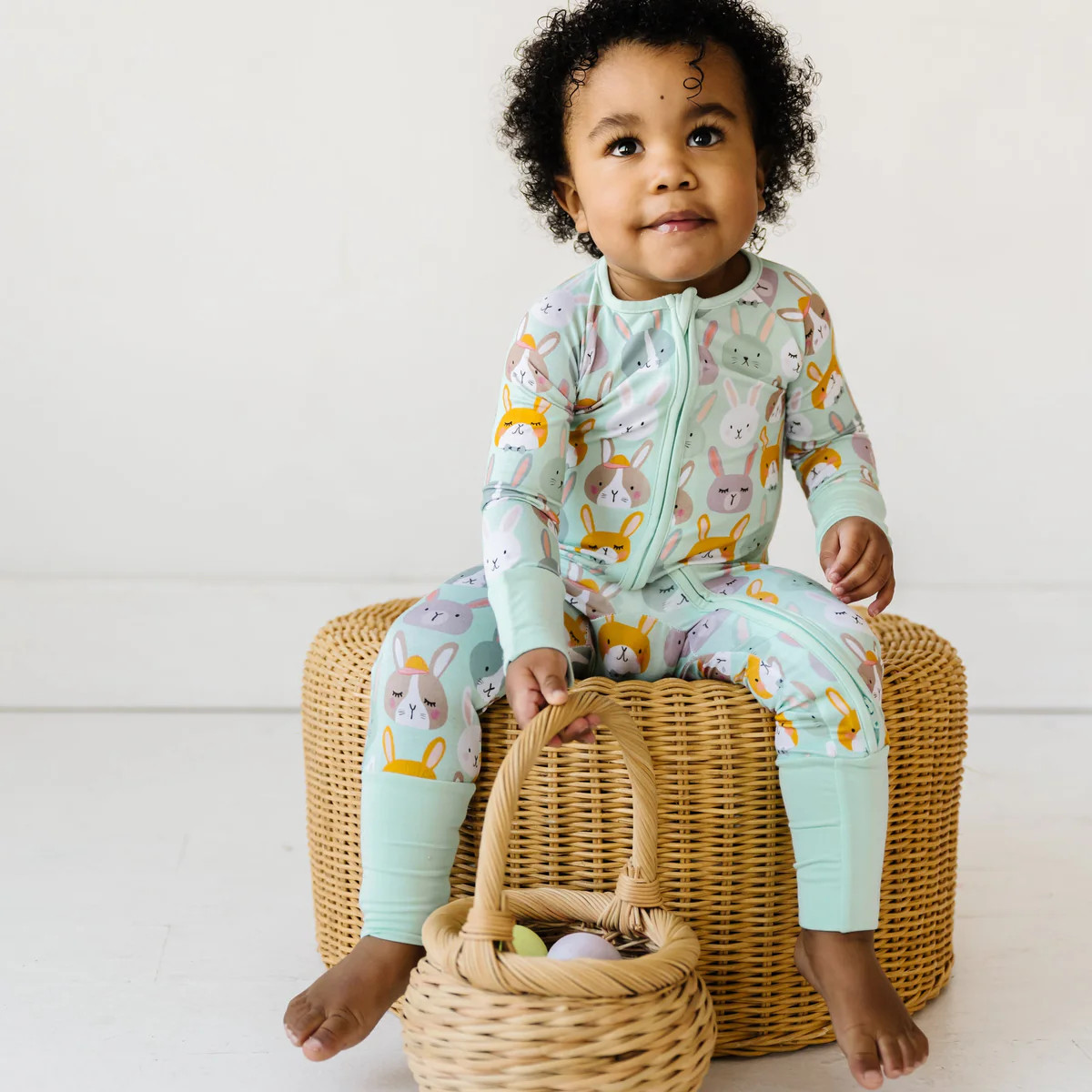 Rad Rabbits Bamboo Viscose Zippy | Little Sleepies