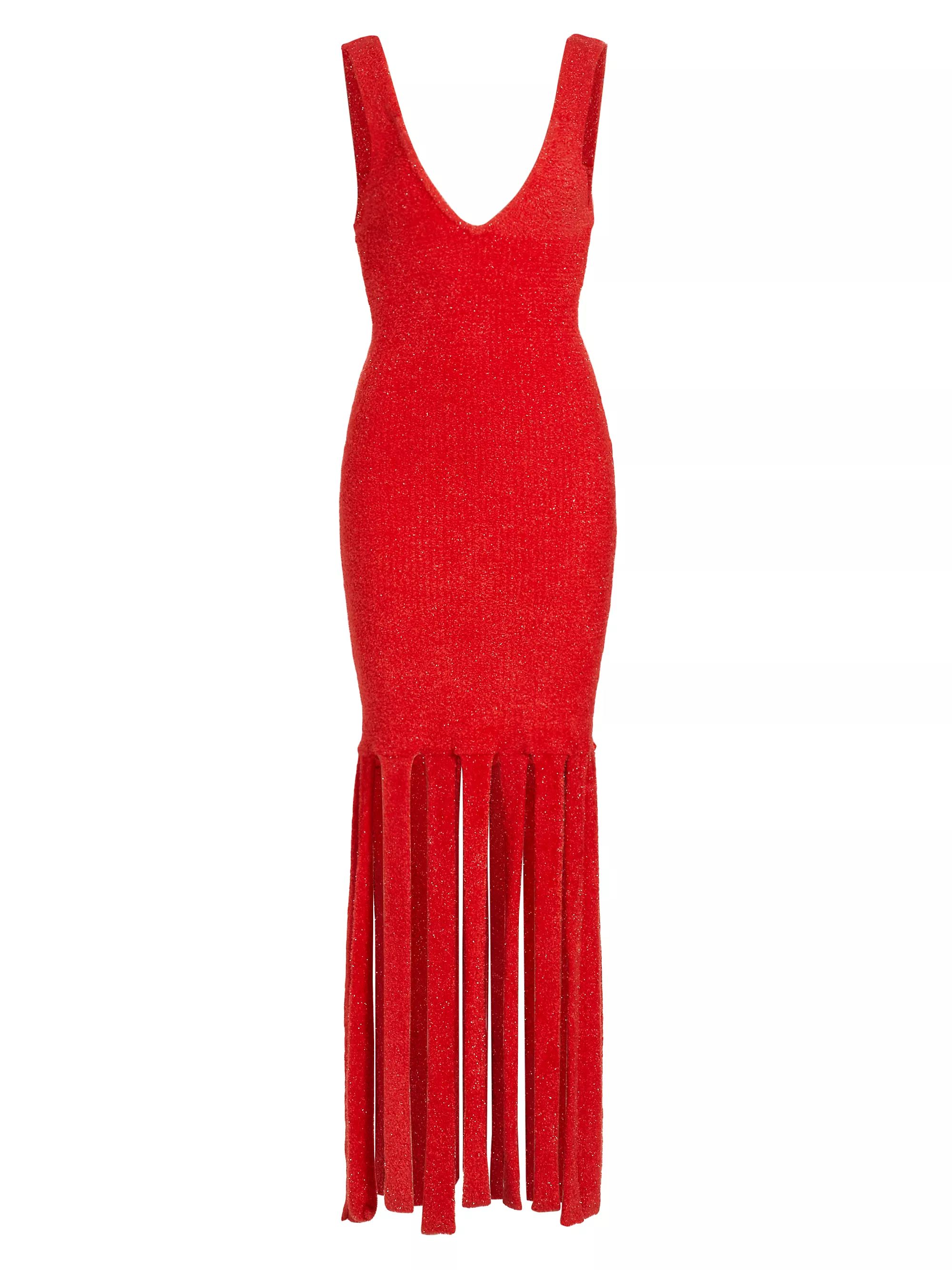 Tira Fringe Knit Maxi Dress | Saks Fifth Avenue