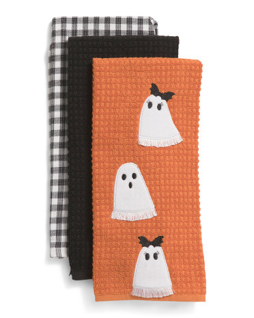 Set Of 3 Assorted Kitchen Towels | TJ Maxx