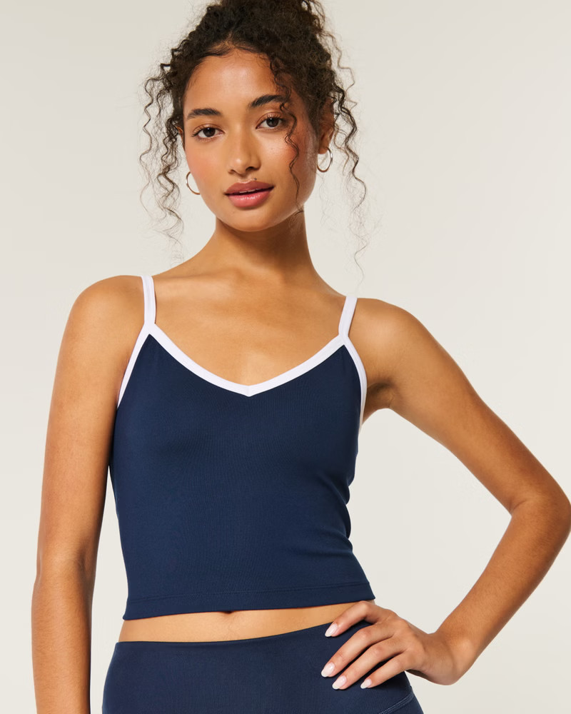 Women's Gilly Hicks Active Recharge Tipped Cami | Women's Bralettes & Sports Bras | HollisterCo.c... | Hollister (US)