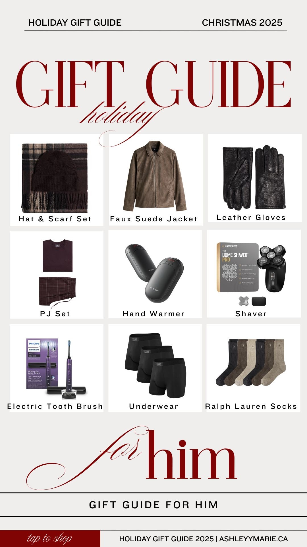 Gifts for him 

#LTKgiftguide #LTKholiday #LTKmens