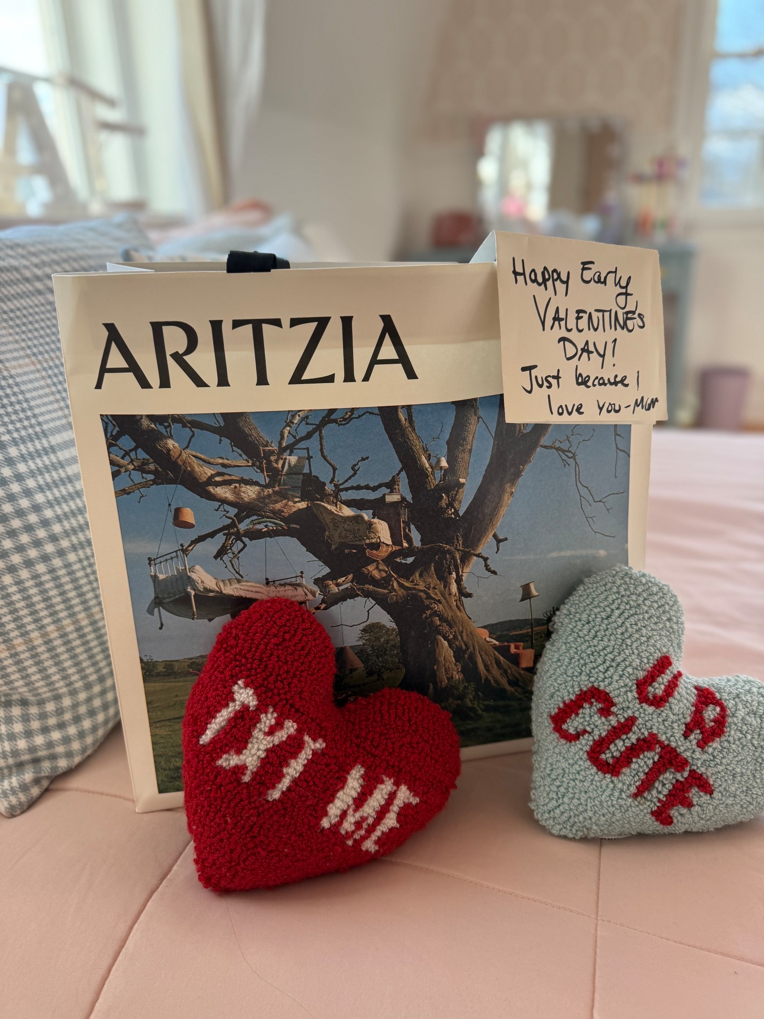 A little early Valentine’s Day gift for my daughter 