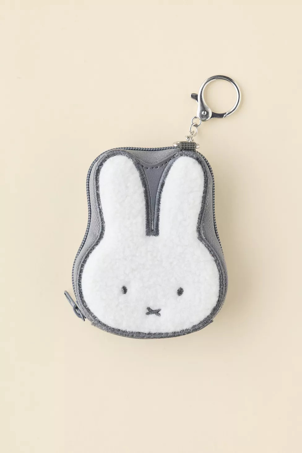 Miffy Fuzzy Mini Coin Purse Keychain | Urban Outfitters (US and RoW)