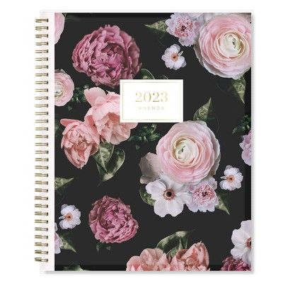 2023 Planner Weekly/Monthly 8.5"x11" Enchanted Floral - cupcakes and cashmere for Blue Sky | Target