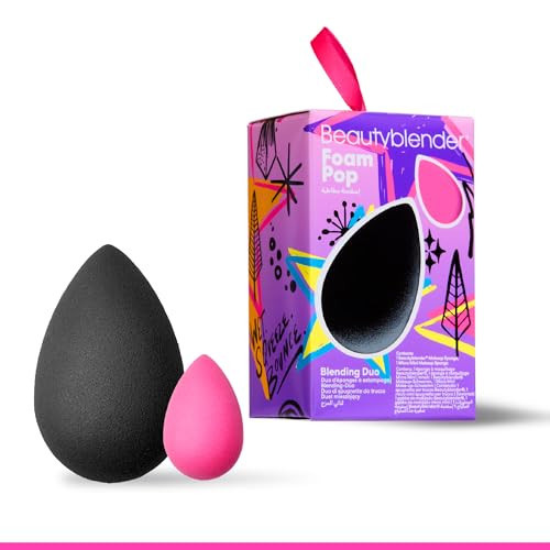 Beautyblender Foam Pop Blending Duo - Makeup Sponge Set with Original beautyblender & Micro Mini - Precise Application for Foundation, Concealer & Highlighter - Latex-Free, Reusable, Vegan | Amazon (US)