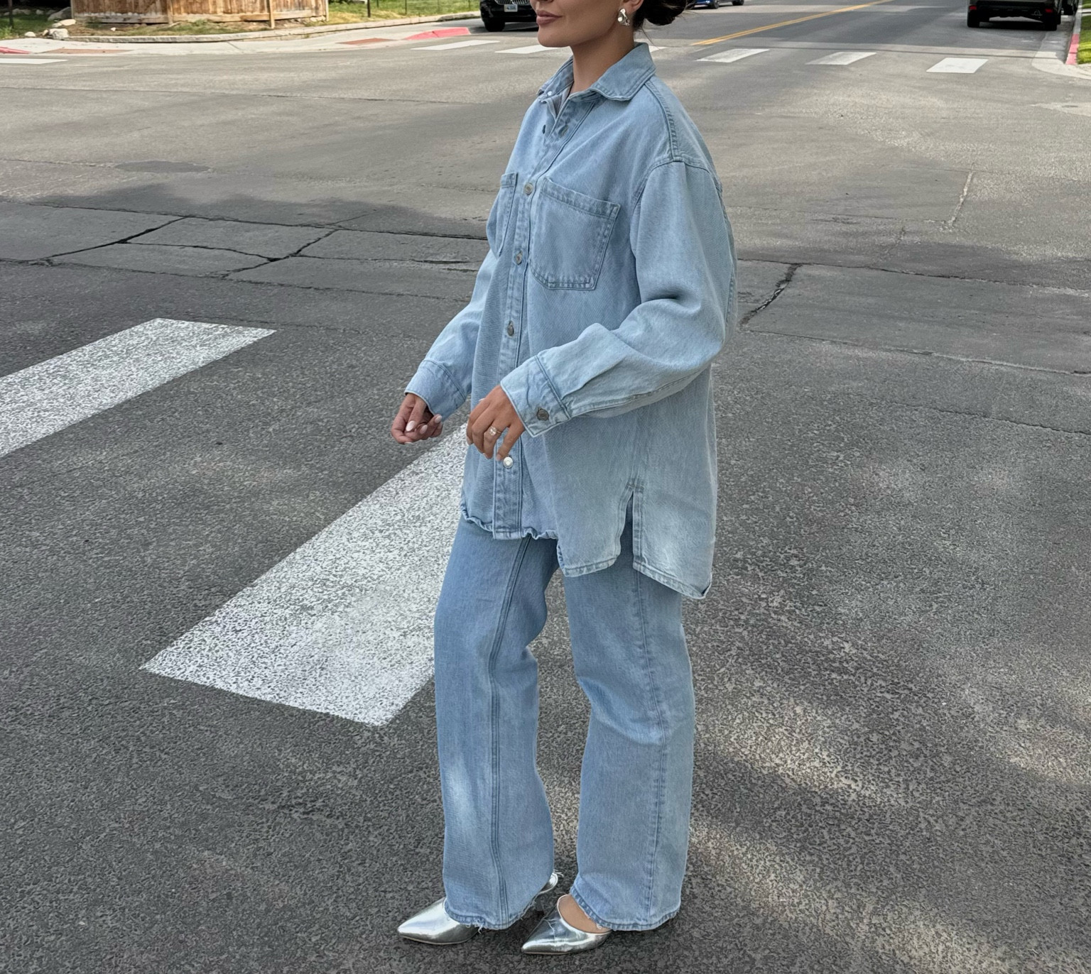 Canadian tuxedo for day #1 in Jackson Hole✨🌾🏔️ 

#LTKSeasonal #LTKStyleTip #LTKShoeCrush