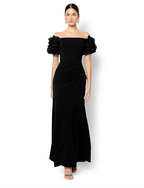 DIANA RUFFLE DETAIL GOWN | David Jones (Australia & New Zealand)