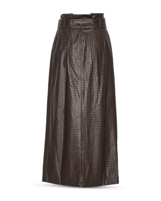 ROTATE Paperbag Waist Midi Skirt  | Bloomingdale's Women | Bloomingdale's (US)