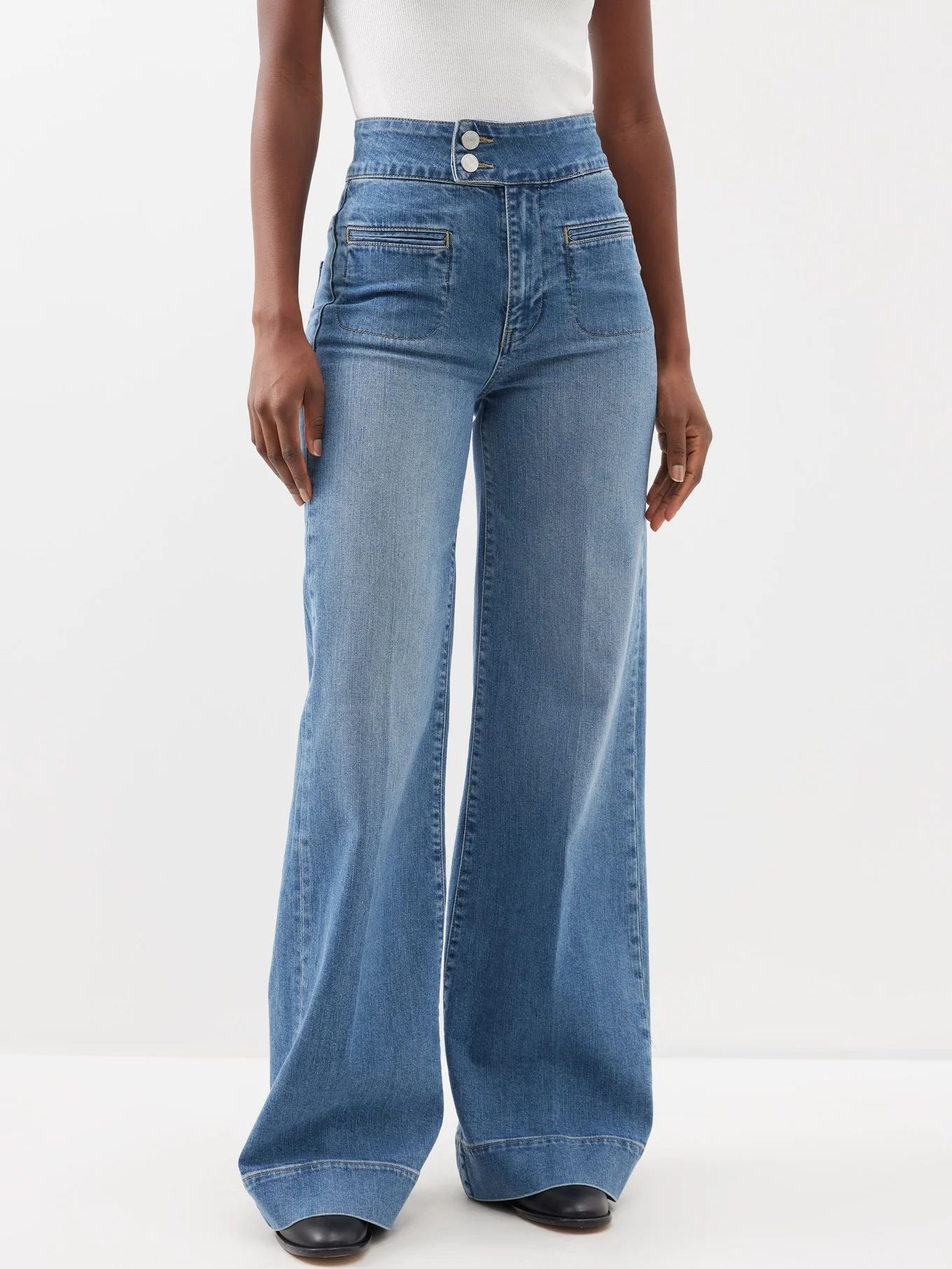 Le Hardy wide-leg jeans | FRAME | Matches (US)