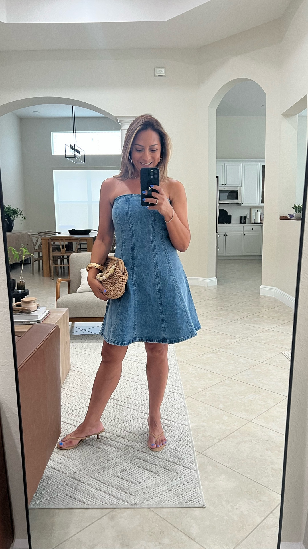 Cutest Denim dress for a date night.

#LTKFindsUnder50 #LTKStyleTip #LTKFindsUnder100