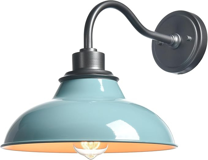 HYDELITE Blue Sconces Wall Lighting Modern Wall Sconce Light for Bedroom Living Room Kitchen Hall... | Amazon (US)