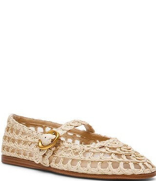 Melody Raffia Mary Jane Ballet Flats | Dillard's