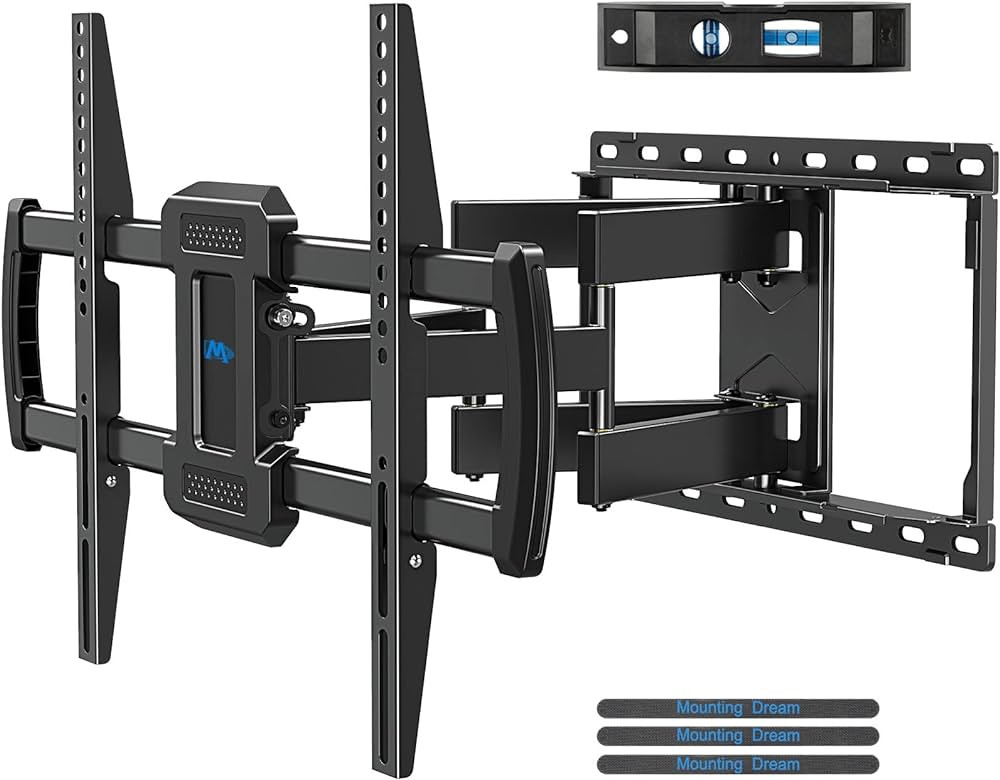 Mounting Dream TV Wall Mount, UL Listed Full Motion Mount Bracket for 42-84 Inch Flat Screen TVs,... | Amazon (US)