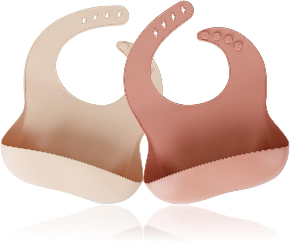 Silicone Baby Bibs, Socub Comfortable Waterproof Silicone Bibs for Babies & Toddlers, BPA Free, w... | Amazon (US)