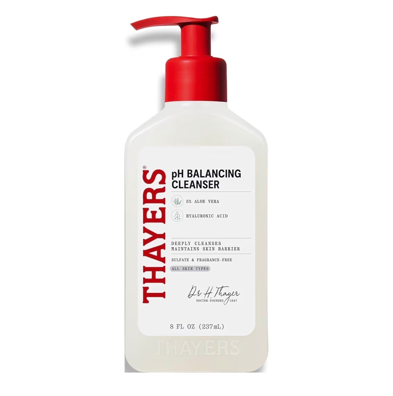 THAYERS pH Balancing Daily Cleanser, Face Wash with Aloe Vera, Gentle and Hydrating Skin Care for Dry, Oily, or Acne Prone Skin, 8 FL Oz.

#LTKmorningroutine #LTKselfcare #LTKBeauty