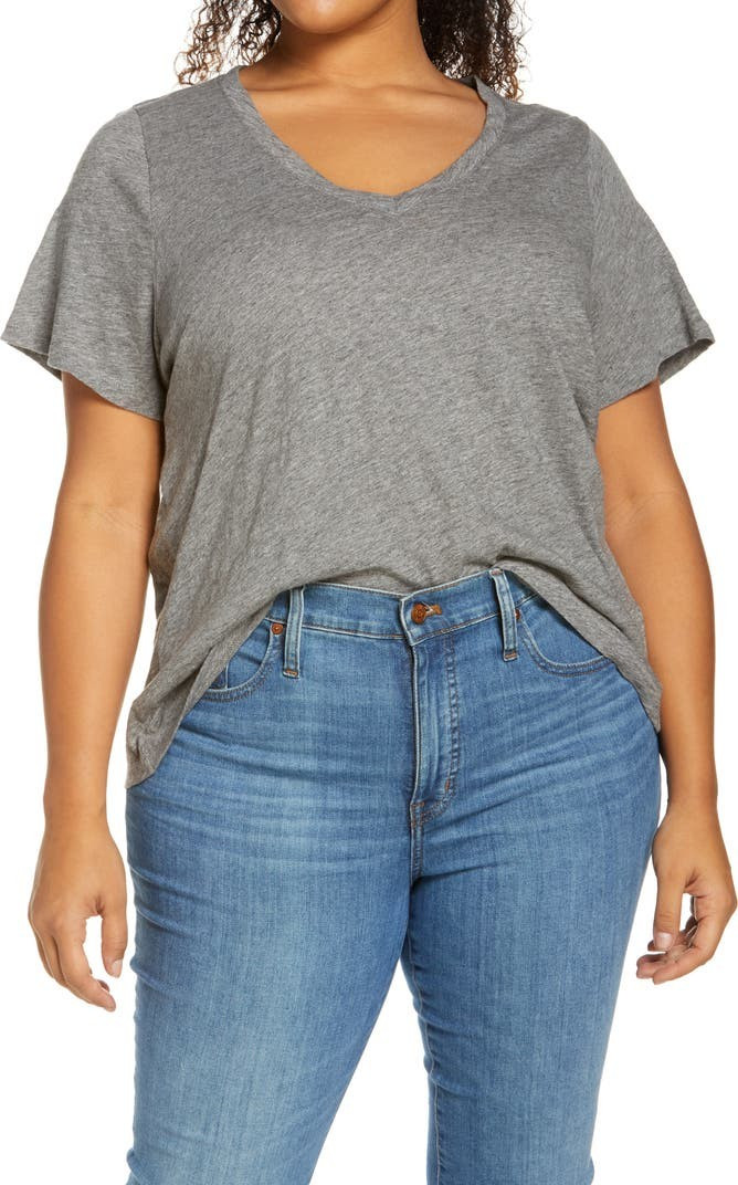 Whisper Cotton V-Neck T-Shirt | Nordstrom