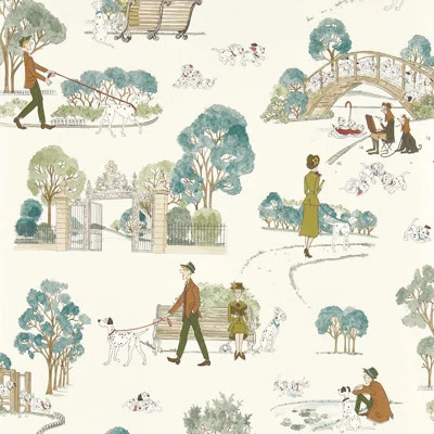 101 Dalmatians Wallpaper | Wayfair North America